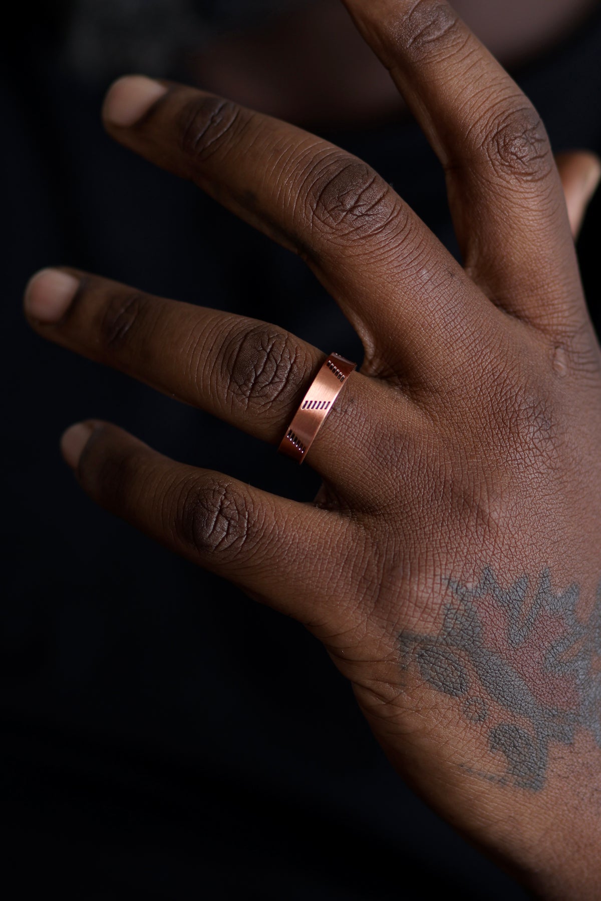 Etch Copper Ring